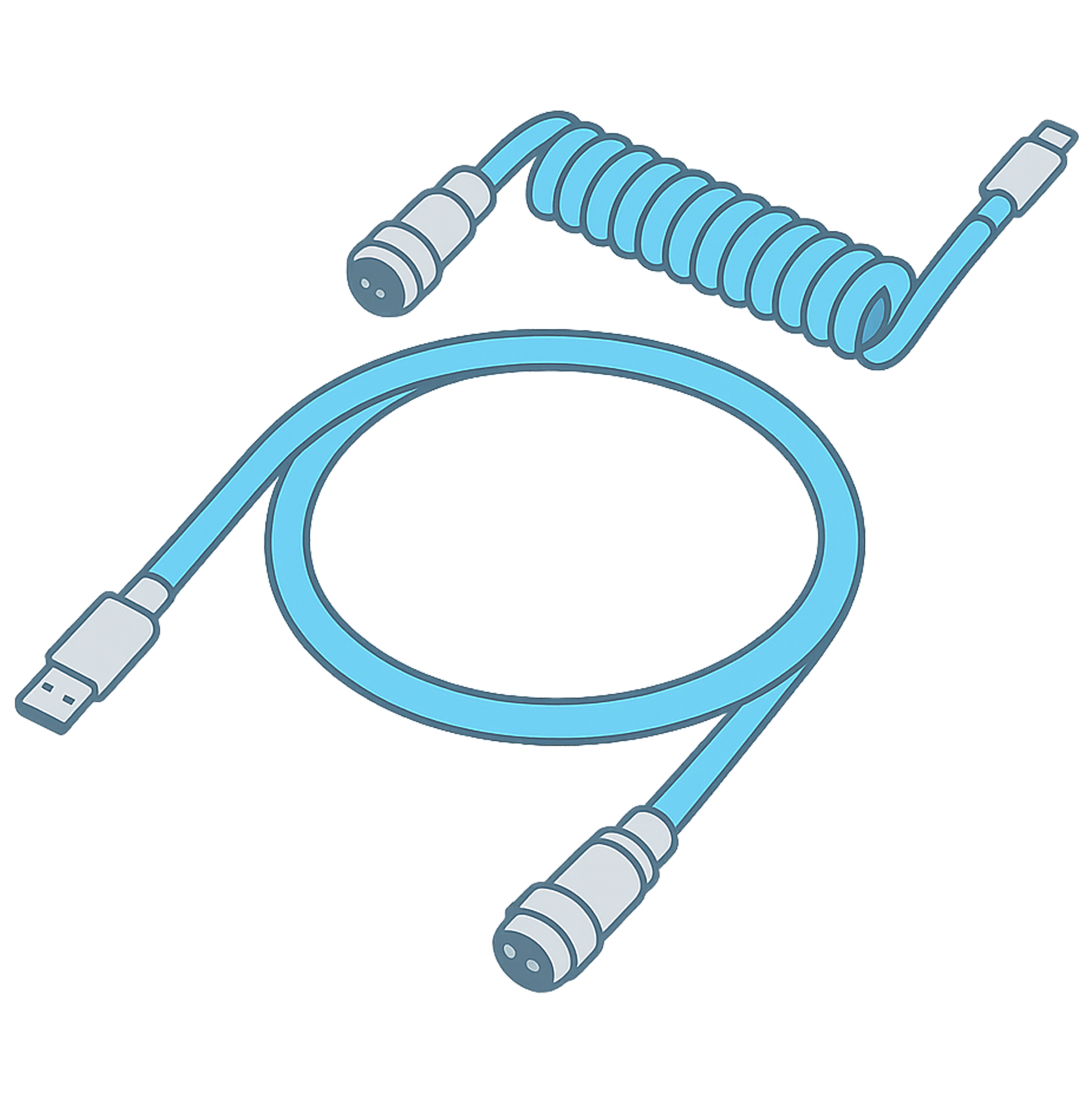 Coiled Cables