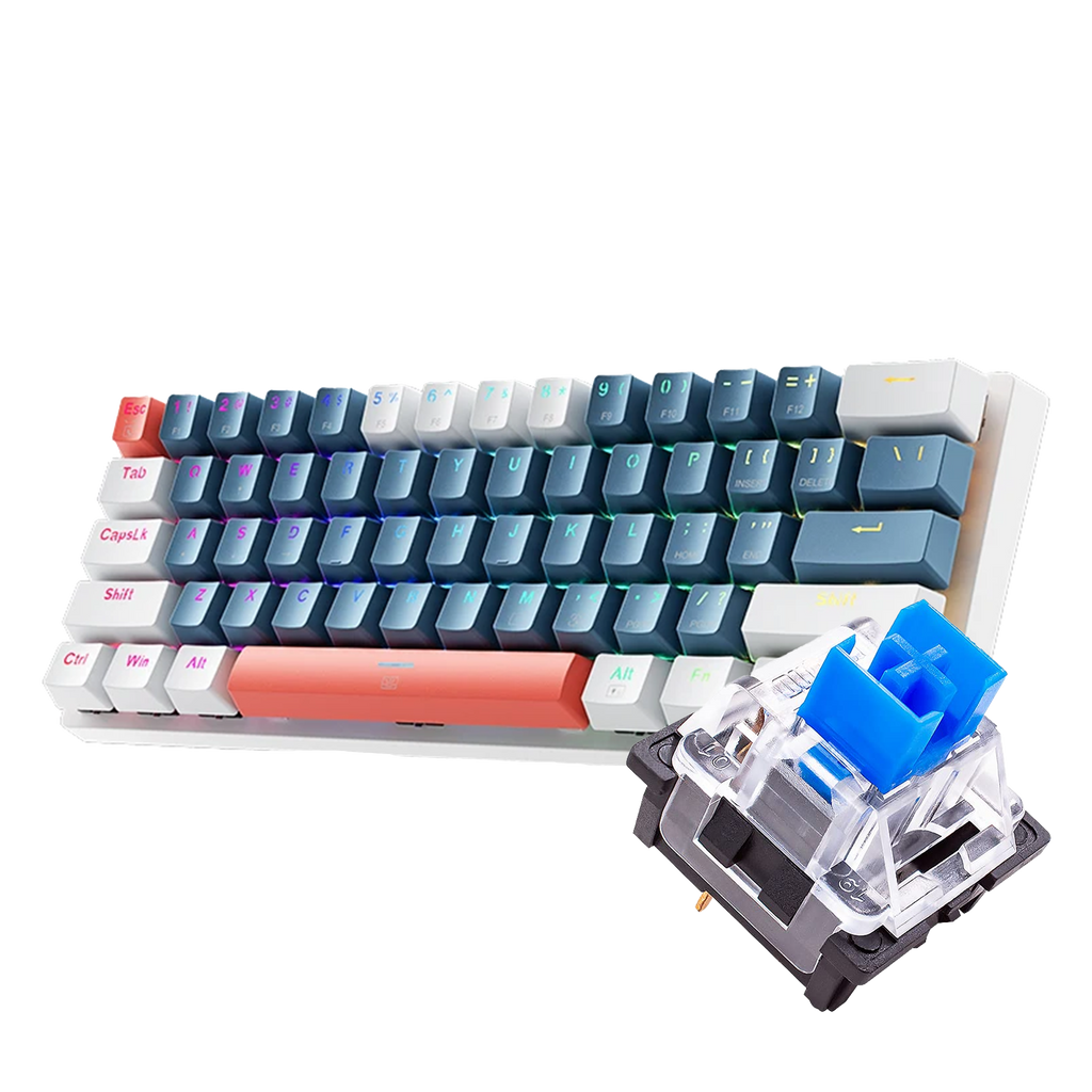 60% Hotswappable Keyboard (Various Switches)