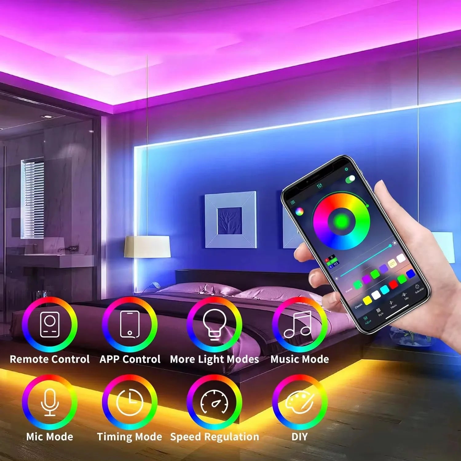 Neon LED Strip (5–20m)