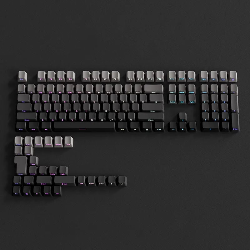 Gradient Side-Printed PBT Keycaps (11 Colors)