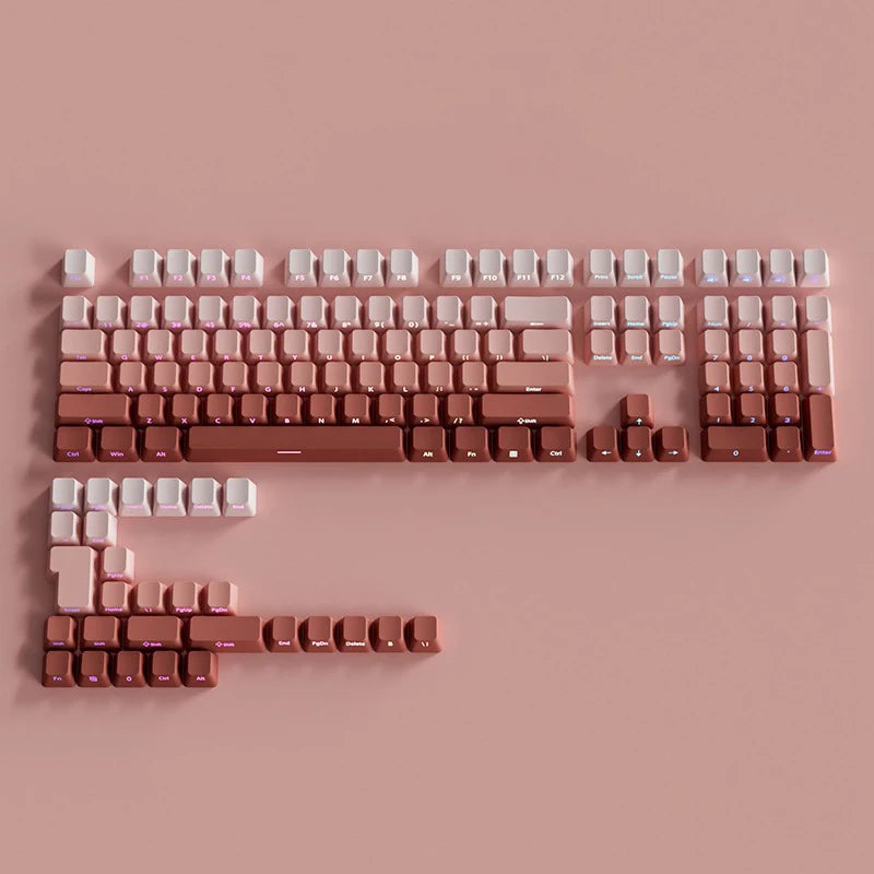 Gradient Side-Printed PBT Keycaps (11 Colors)