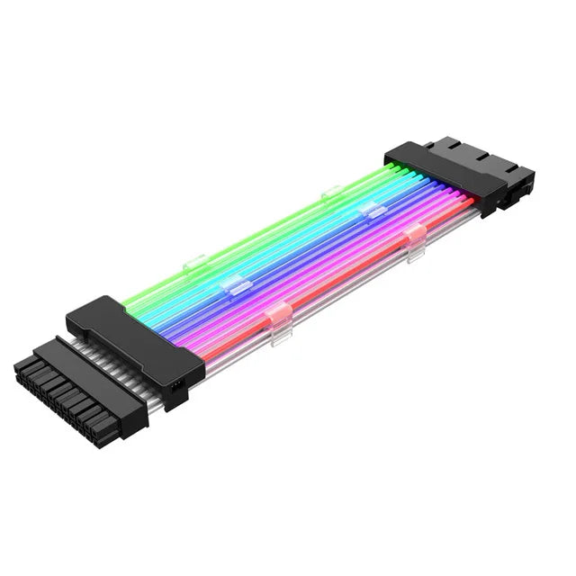 ARGB PSU Extension Cable Kit (24 Pin ATX & 8 Pin GPU)