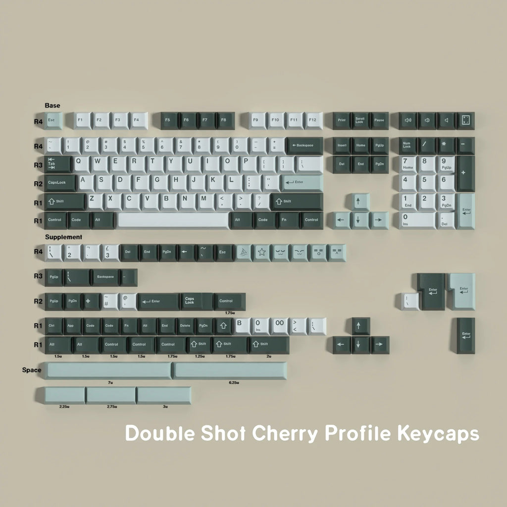 Botanical PBT Keycaps Set