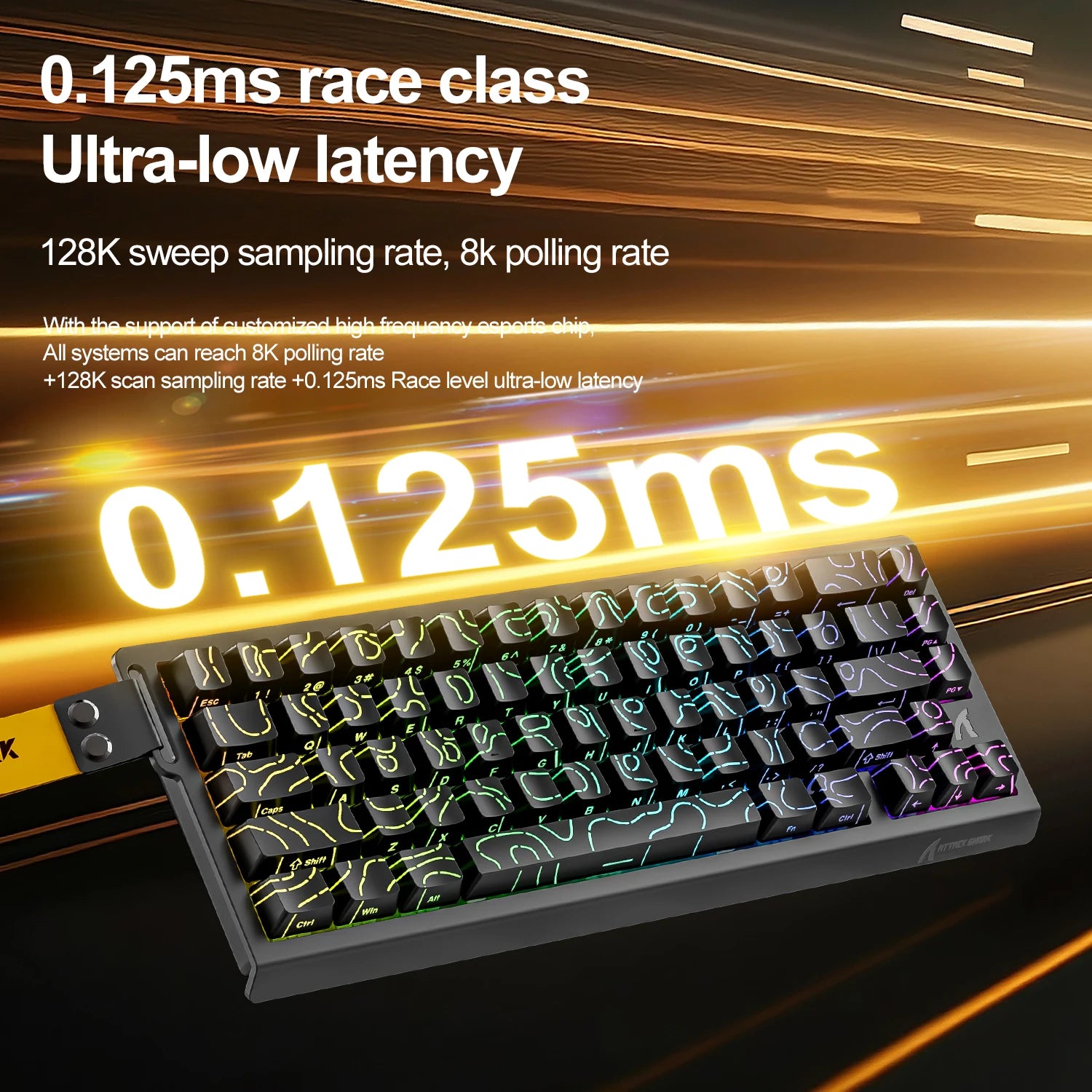 ATTACK SHARK X68HE Wired Keyboard