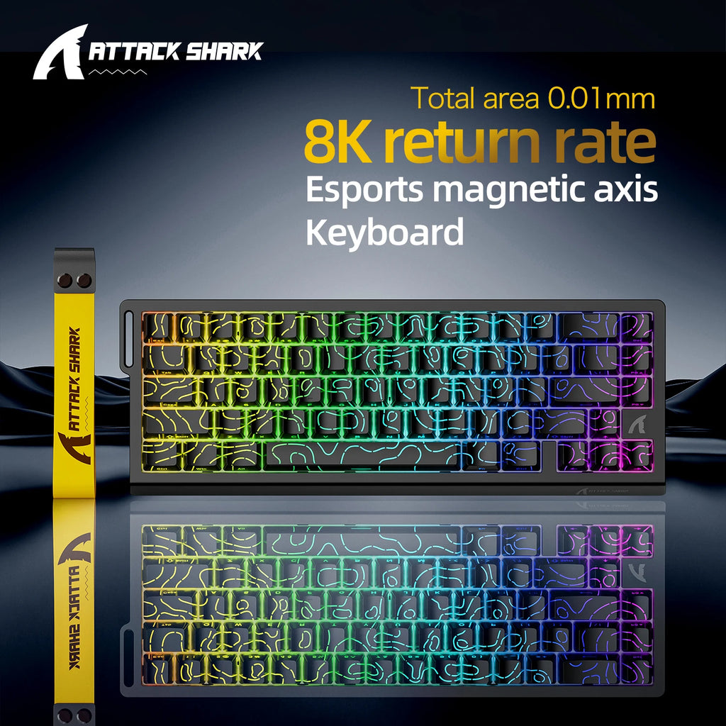 ATTACK SHARK X68HE Wired Keyboard