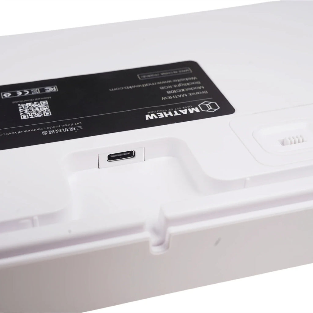 KC87 Barebone 80% Keyboard (Black or White)