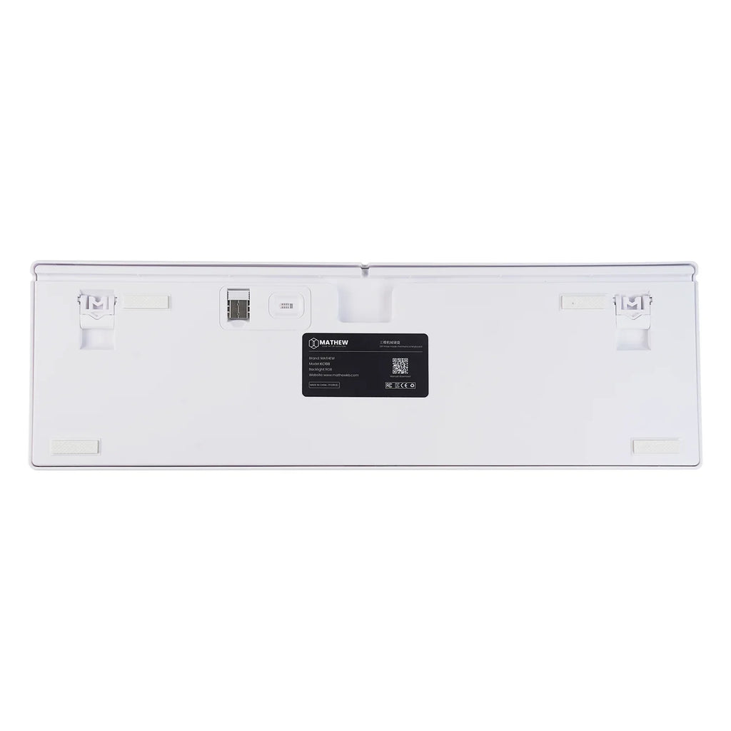 KC87 Barebone 80% Keyboard (Black or White)