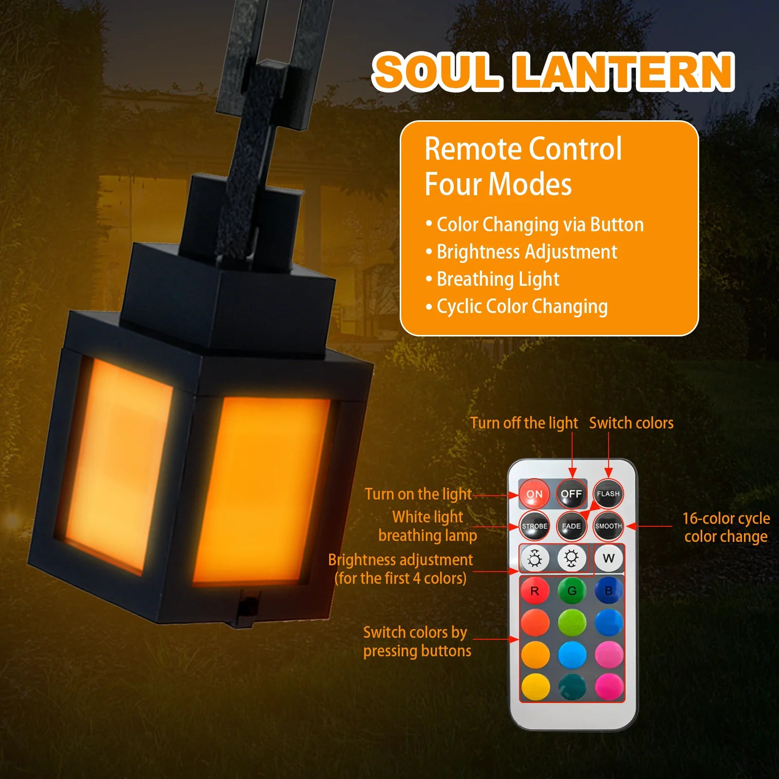 Minecraft Lantern (16 Colors)