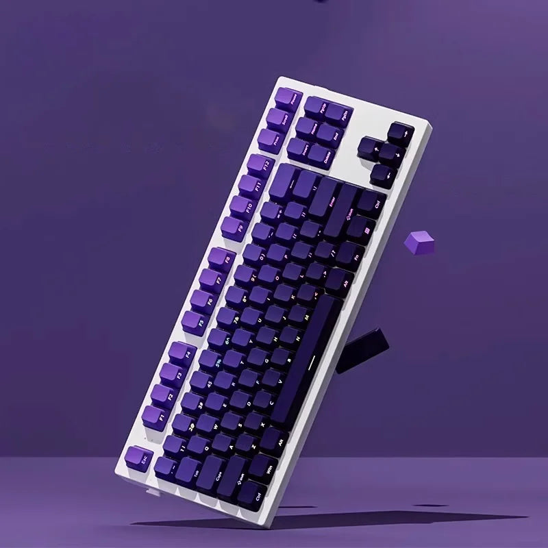 Gradient Side-Printed PBT Keycaps (11 Colors)