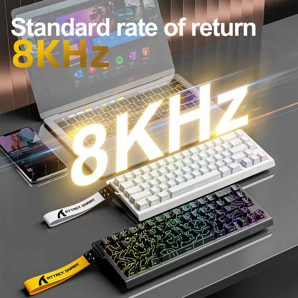 ATTACK SHARK X68HE Wired Keyboard