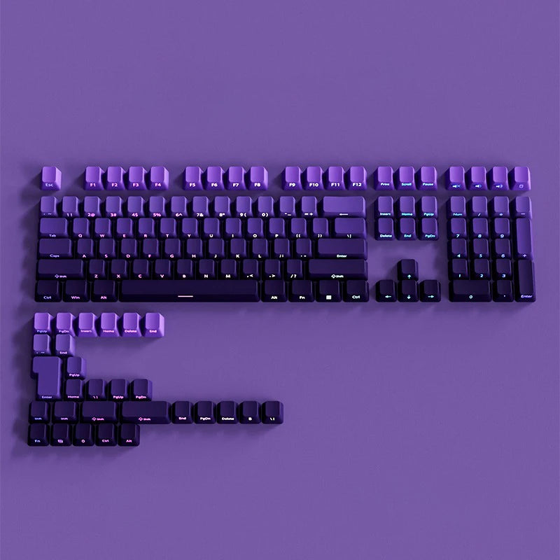 Gradient Side-Printed PBT Keycaps (11 Colors)