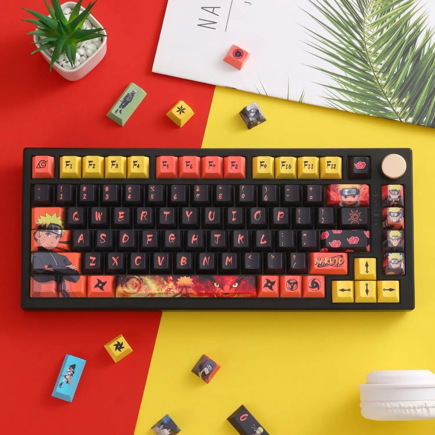 Naruto Keycaps Set