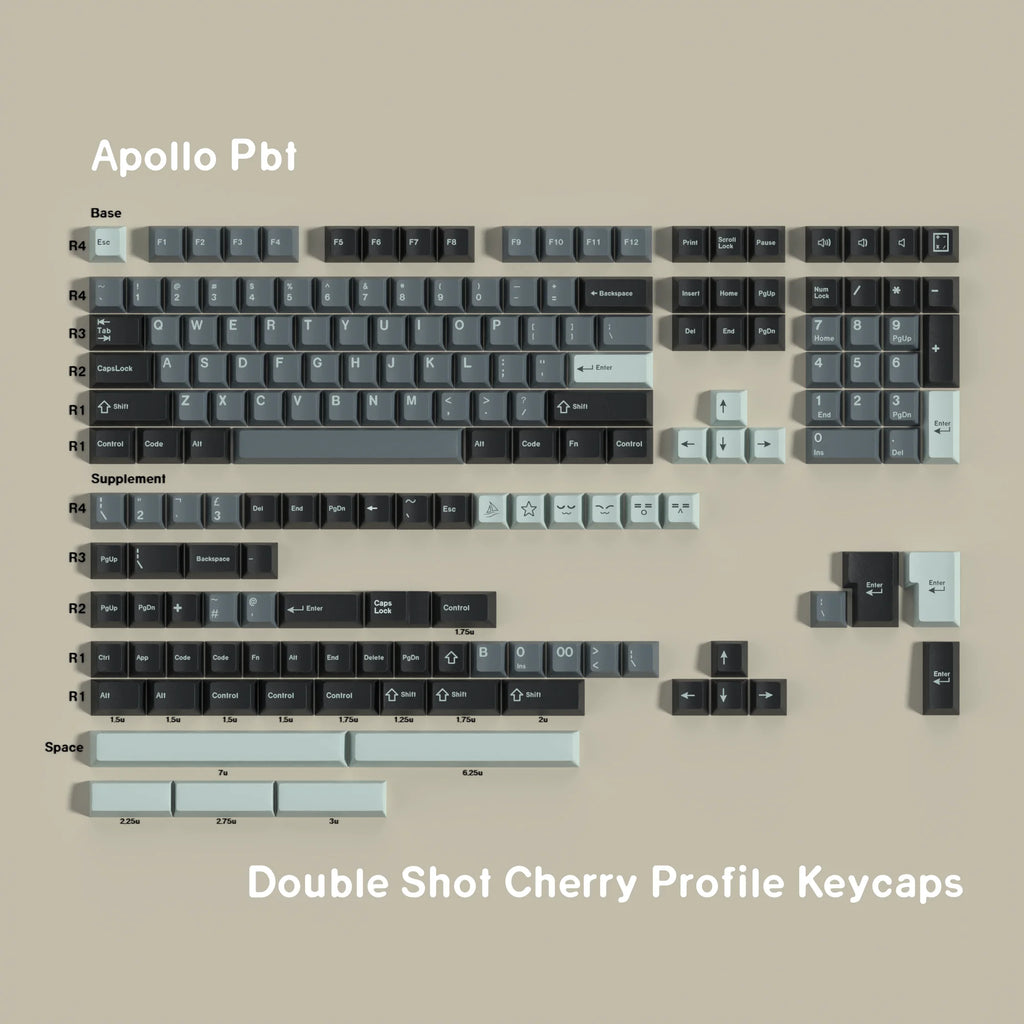 Apollo PBT Keycaps Set
