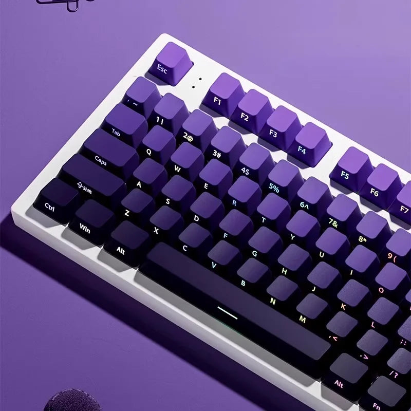 Gradient Side-Printed PBT Keycaps (11 Colors)