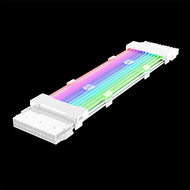 ARGB PSU Extension Cable Kit (24 Pin ATX & 8 Pin GPU)