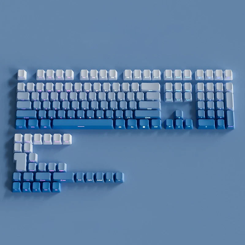 Gradient Side-Printed PBT Keycaps (11 Colors)