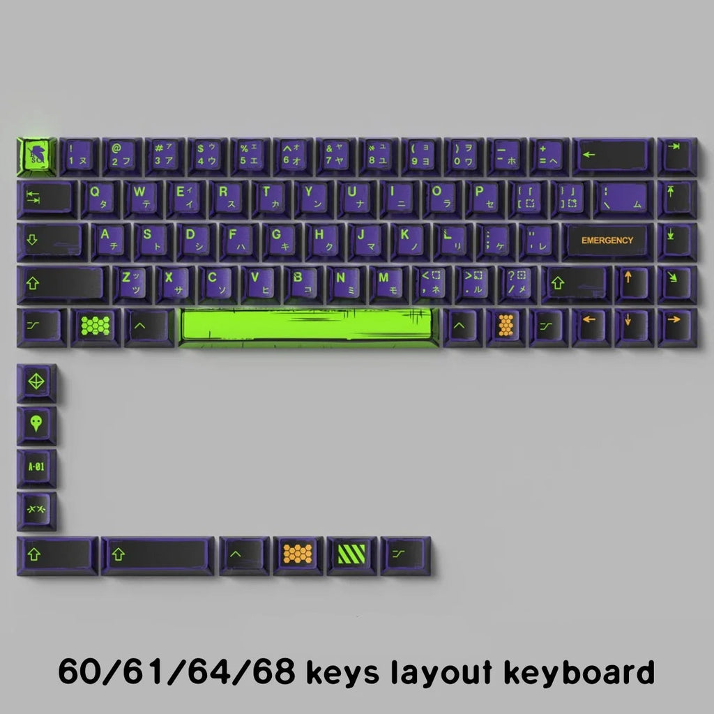 EVA-01 Keycaps Set