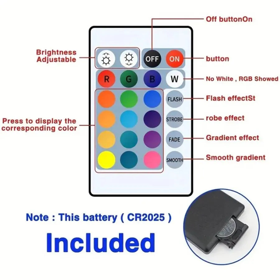 Bluetooth RGB LED Strip Lights