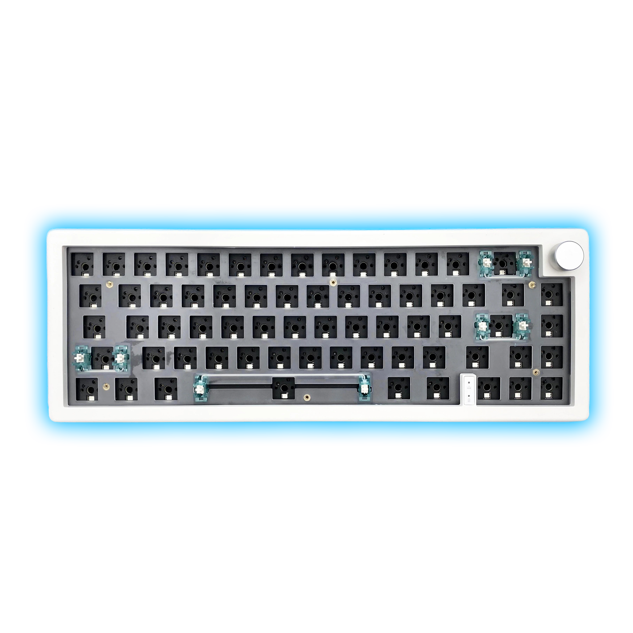 GMK67 Barebone 65% Keyboard (White or Black)