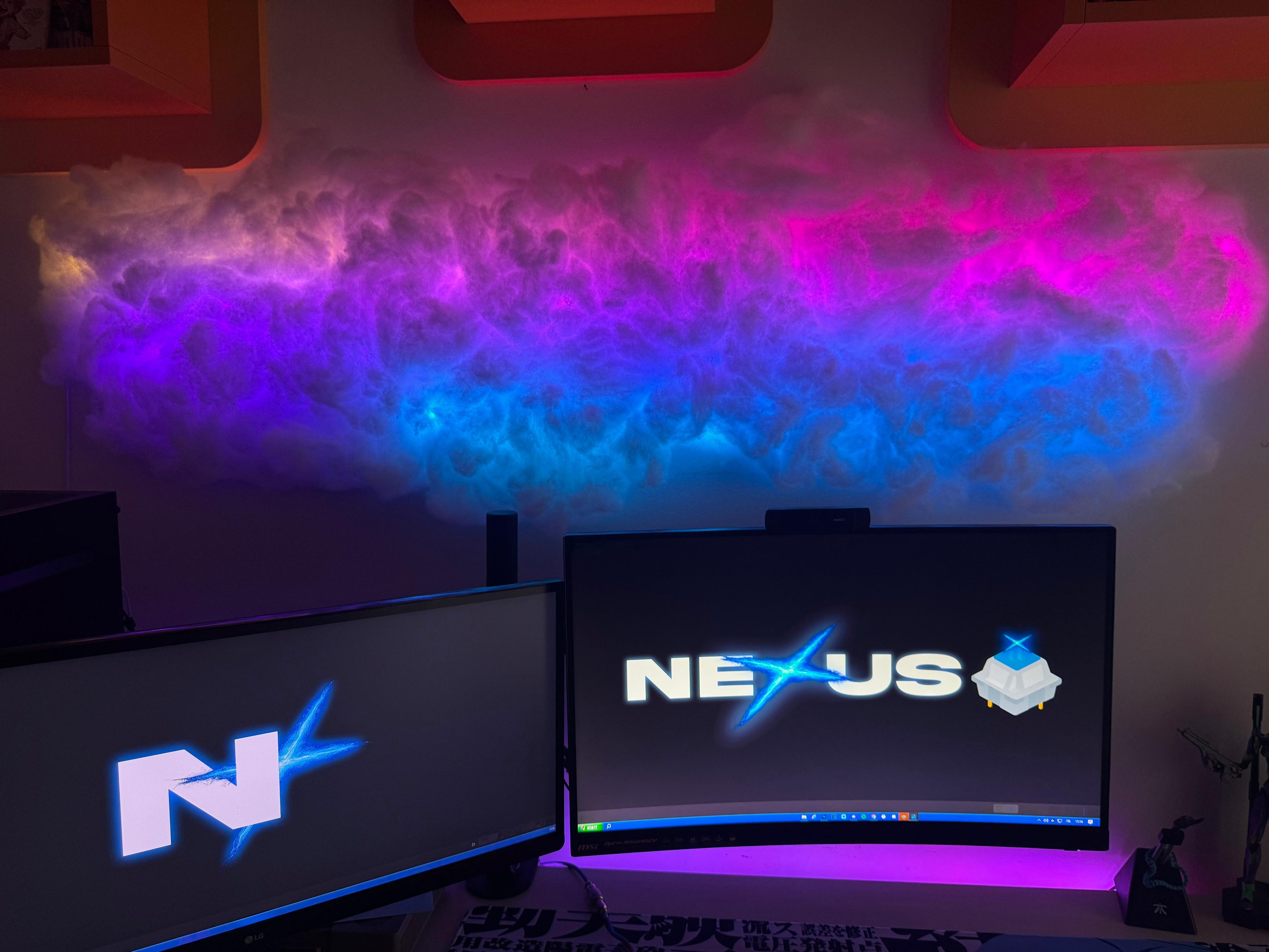 RGB Cloud Lightning Light
