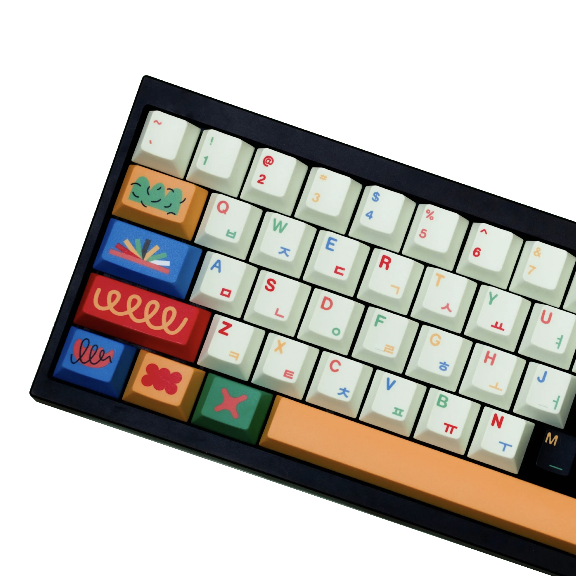 Colorful PBT Keycaps Set (Various Layouts)