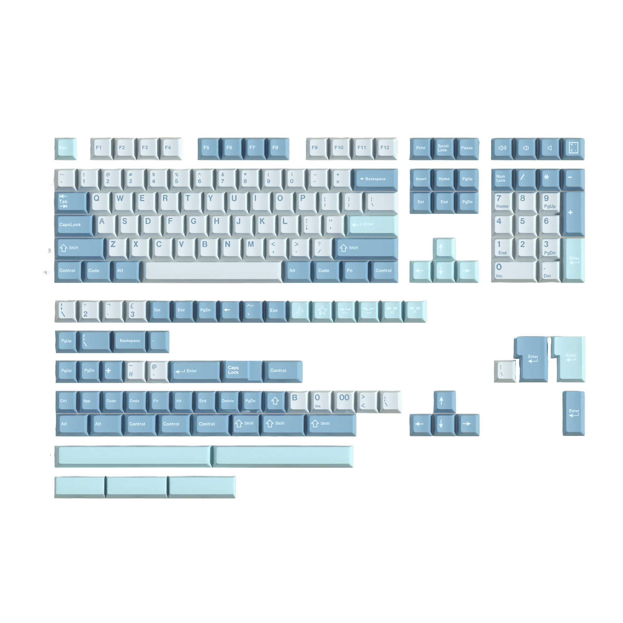 Shoko PBT Keycaps Set