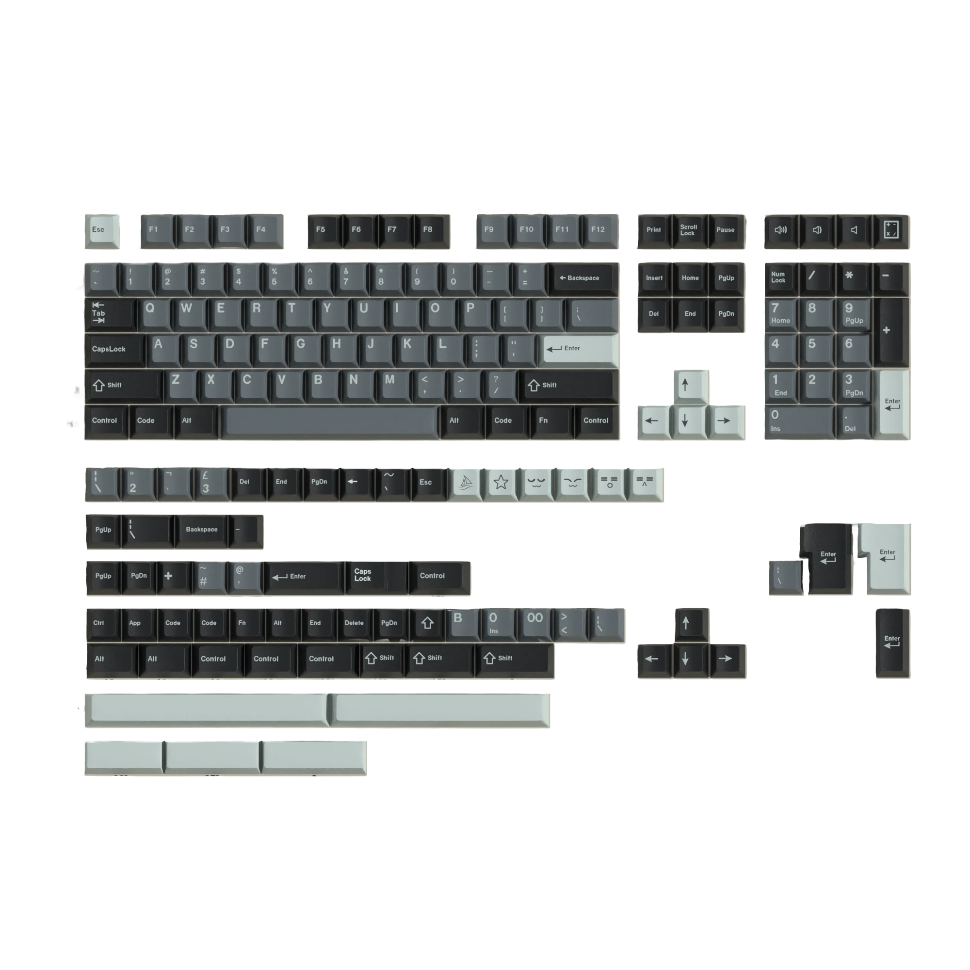 Apollo PBT Keycaps Set