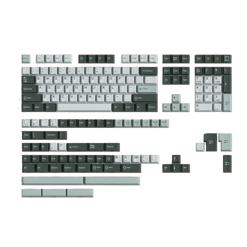 Botanical PBT Keycaps Set