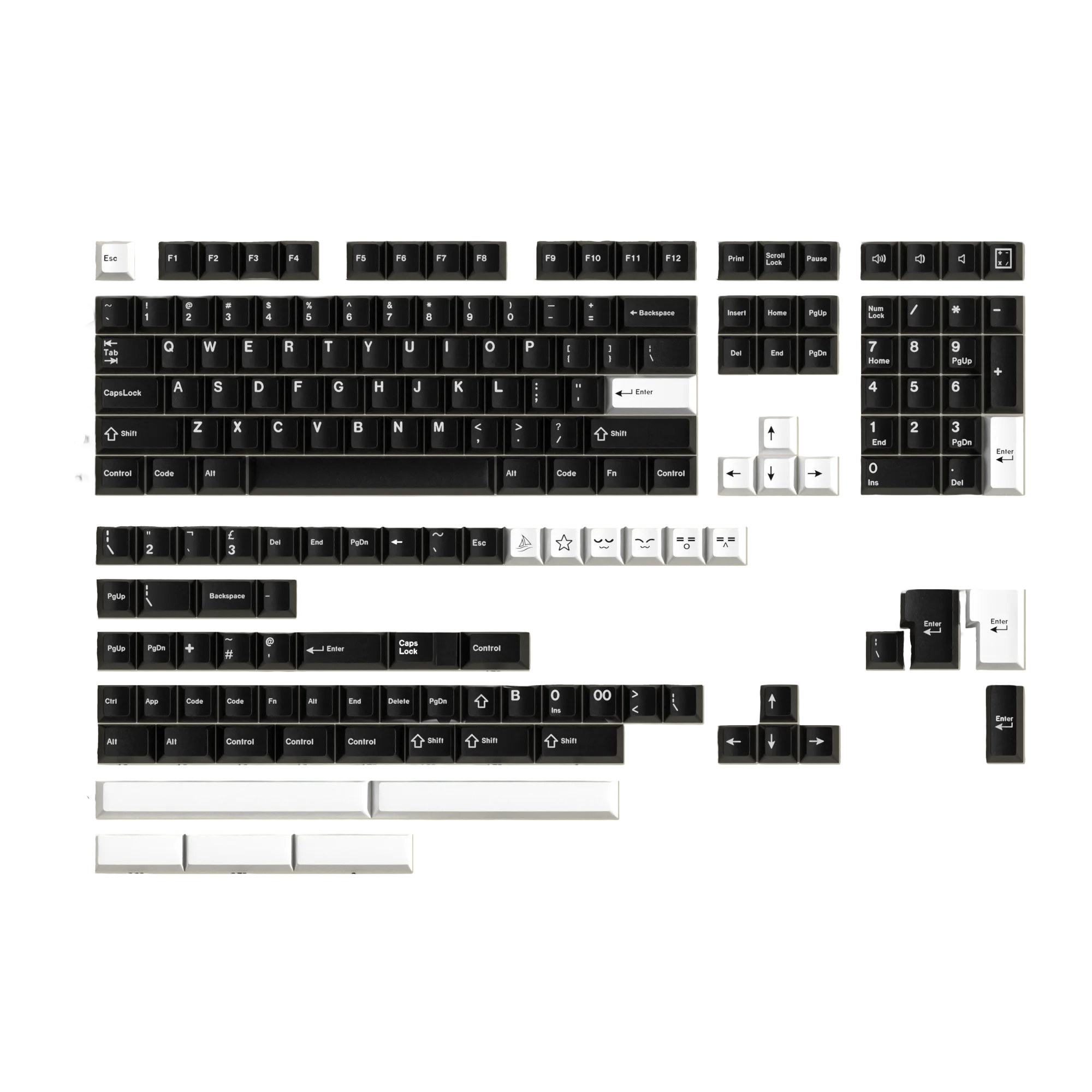 Wob PBT Keycaps Set