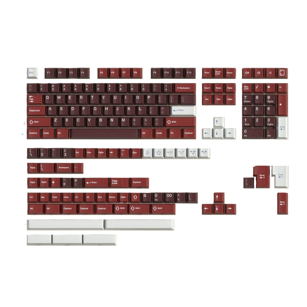 Jamon PBT Keycaps Set
