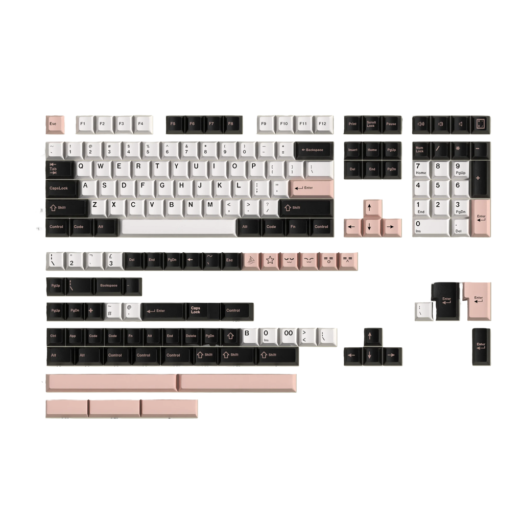 Olivia PBT Keycaps Set