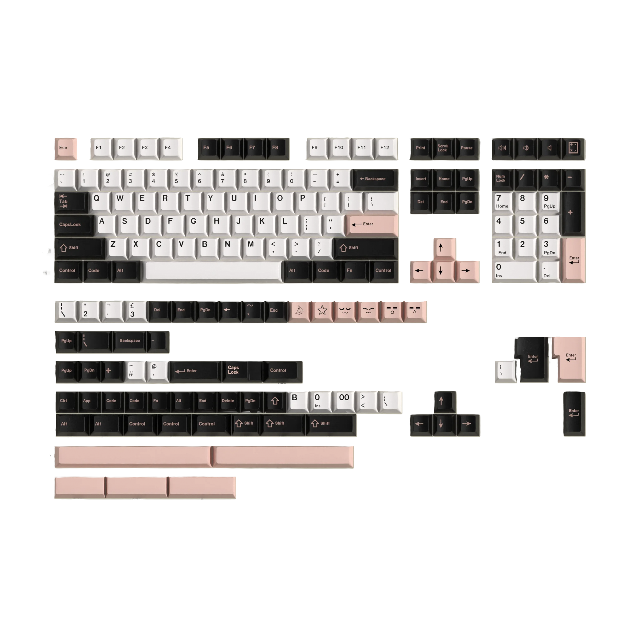 Olivia PBT Keycaps Set