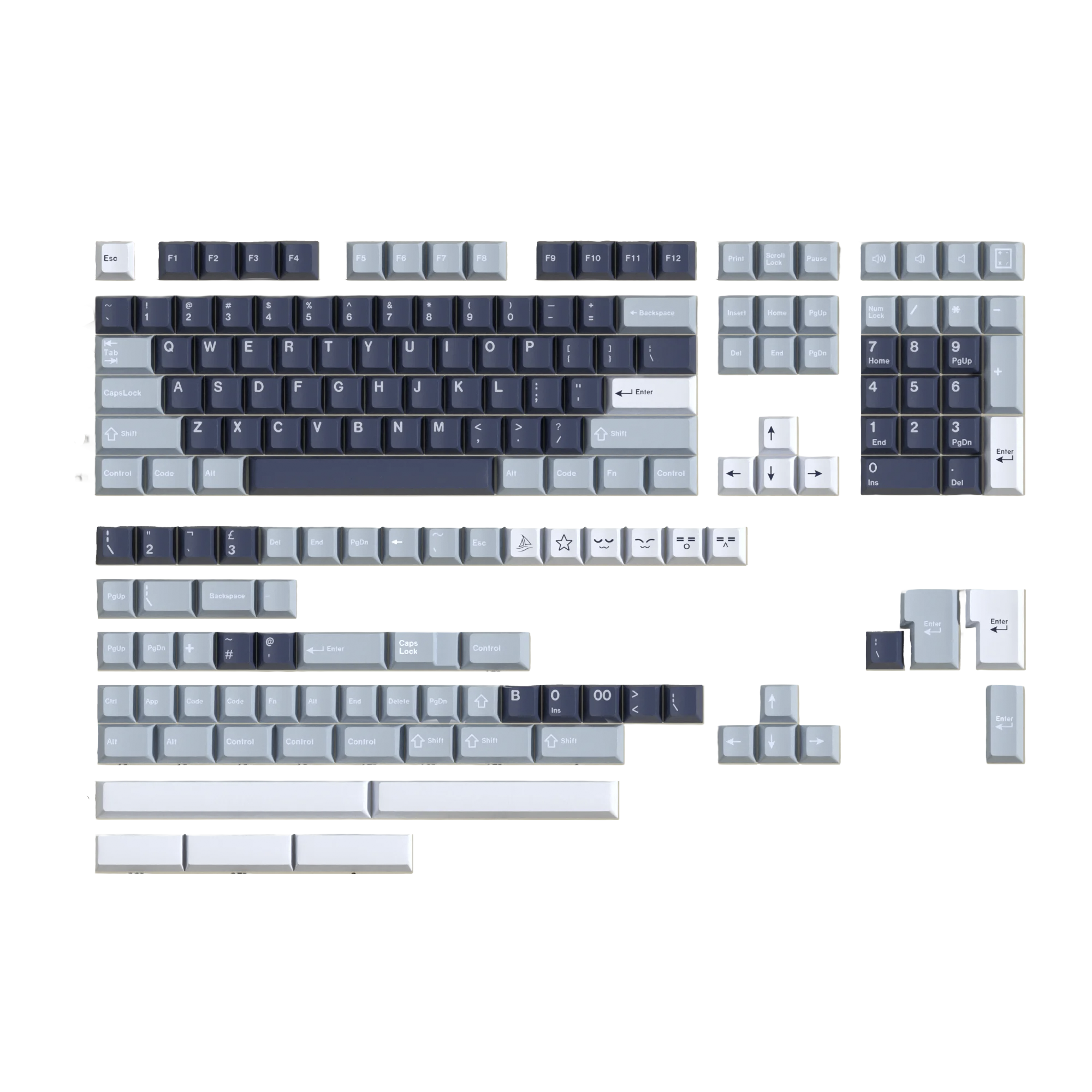 Fishing PBT Keycaps Set