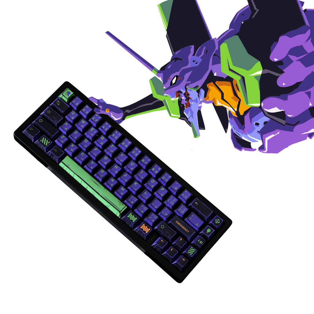 EVA-01 Keycaps Set