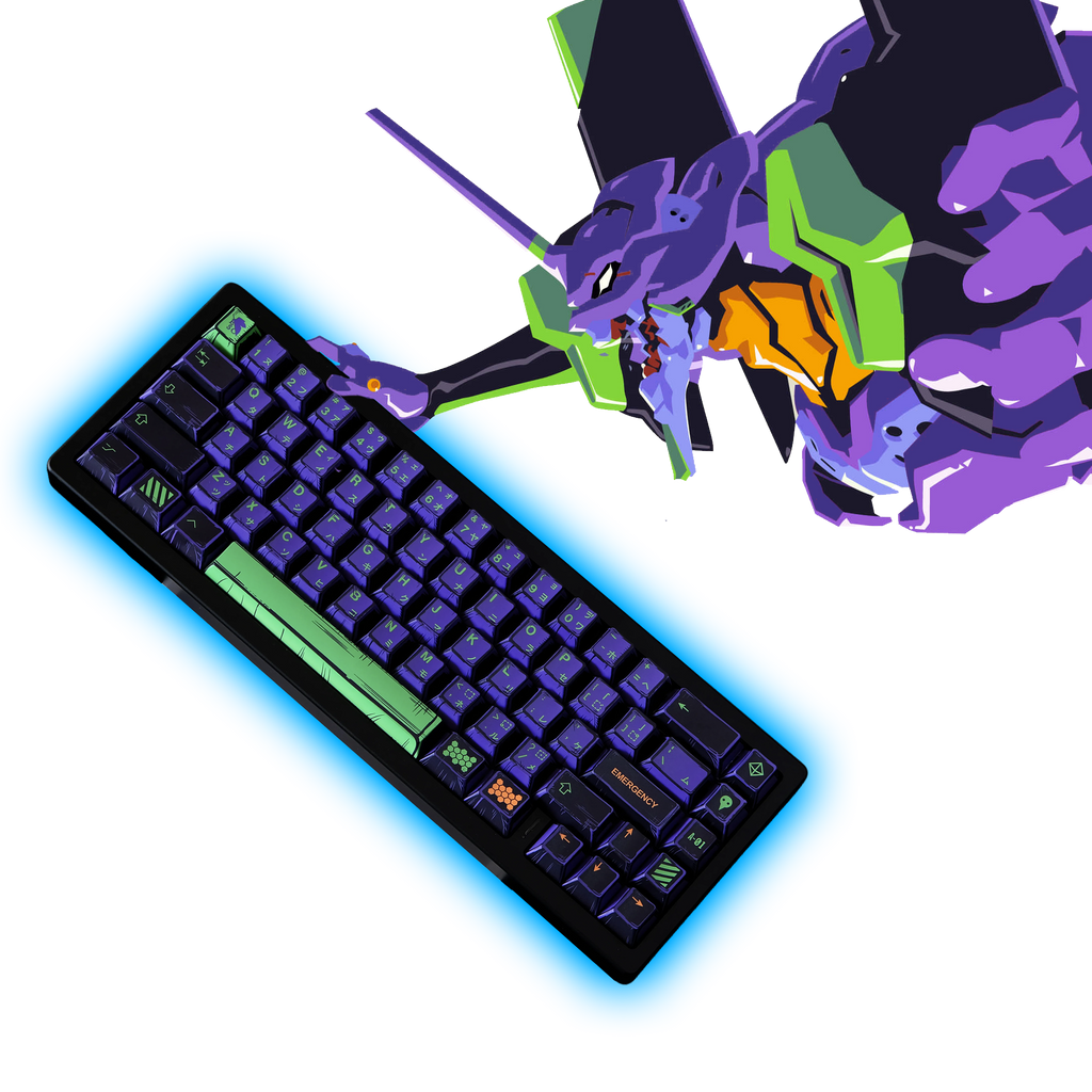 EVA-01 Keycaps Set