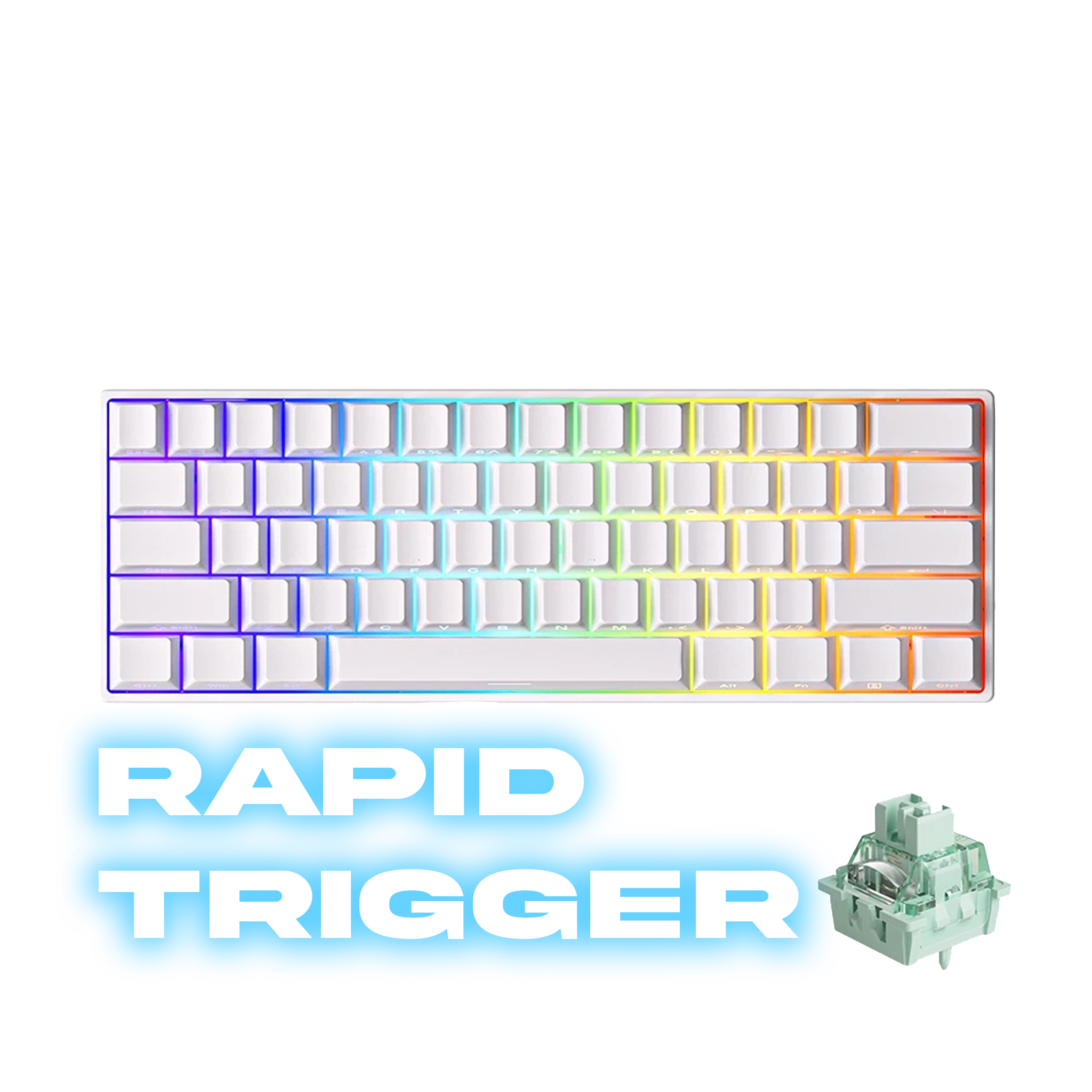 Akko MonsGeek FUN60 Pro Wired (White)