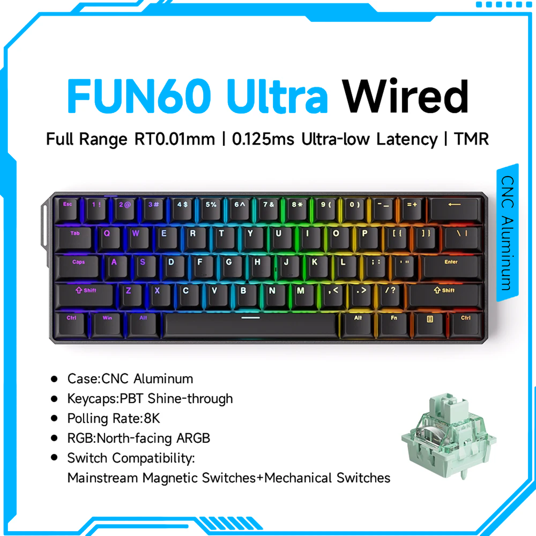 Akko MonsGeek FUN60 ULTRA Wired