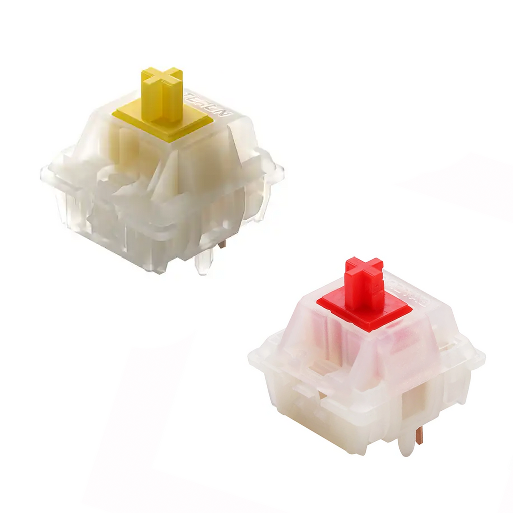 Gateron Milky Pro Switches (Yellow or Red)