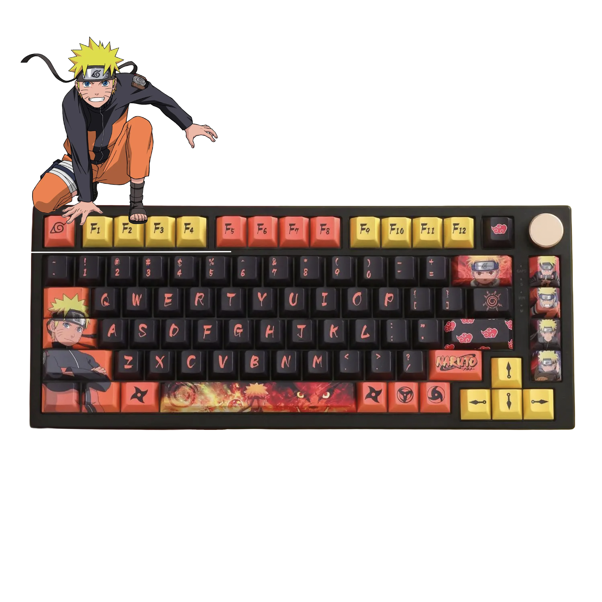 Naruto Keycaps Set
